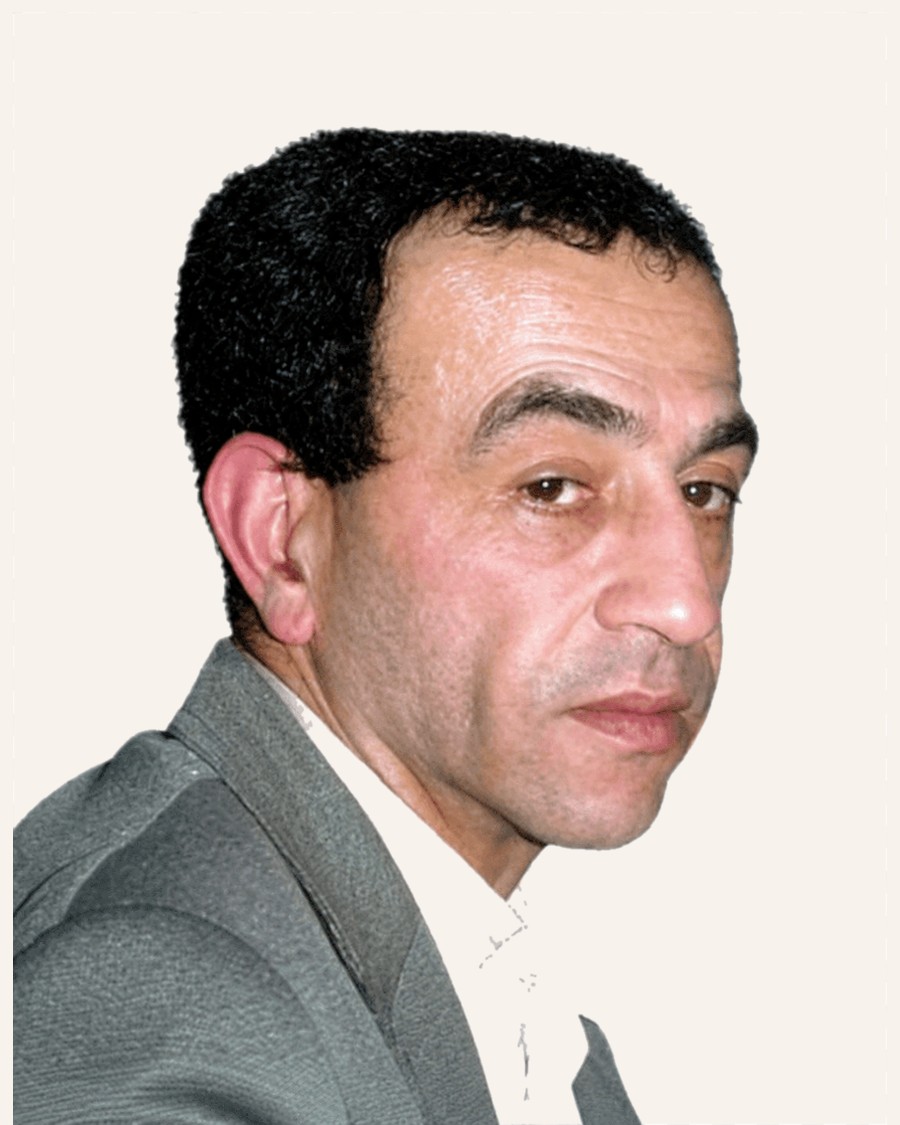 Portrait photographique de Mohya (Muḥend U Yeḥya), auteur et dramaturge kabyle